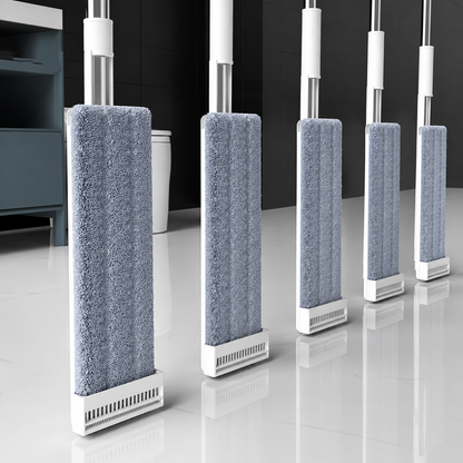Hands-Free Flat Mop for Wet and Dry Floor Cleaning