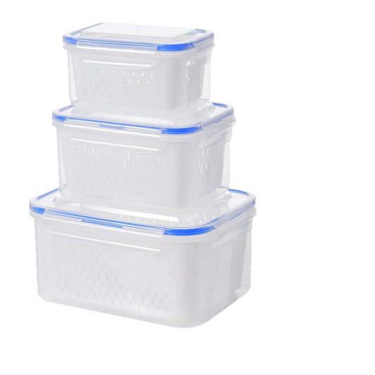 Double Layer Drain Storage Container