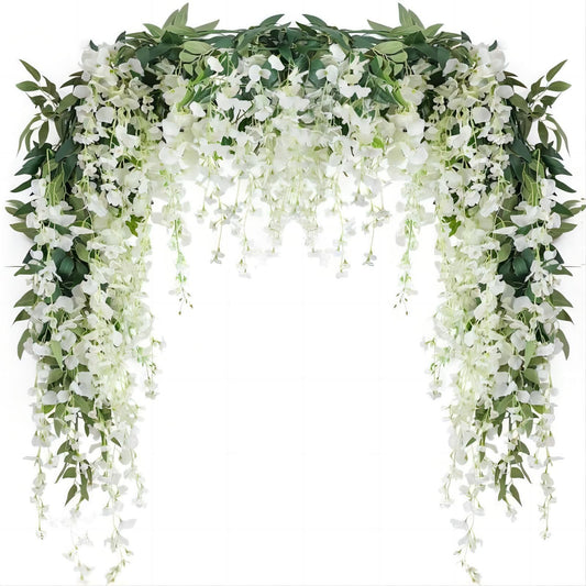 Simulated Wisteria Flower Ceiling Flower Branches