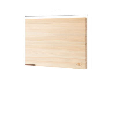 Self-Standing Cypress Wood Cutting Board
