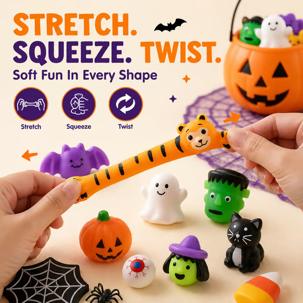 Halloween Squishy Toy Set