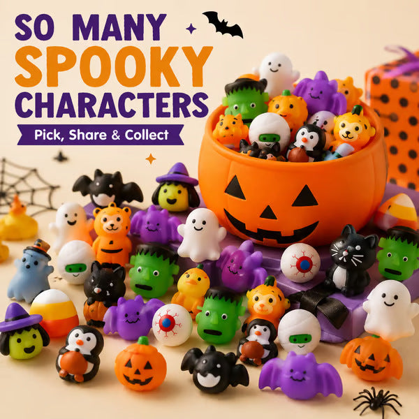 Halloween Squishy Toy Set