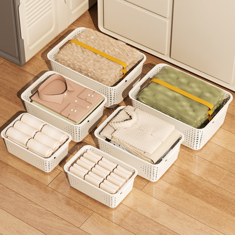 Hollow clothing storage basket, snack and toy storage box